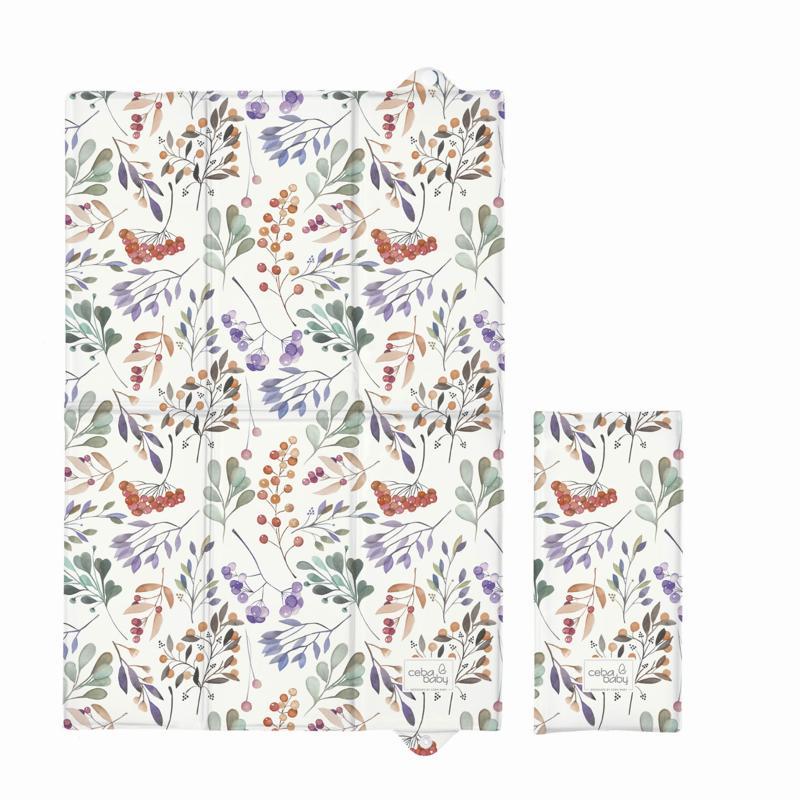E-shop CEBA BABY Podložka prebaľovacia cestovná (40x60) Rowanberry