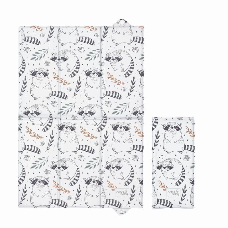 E-shop CEBA BABY Podložka prebaľovacia cestovná (40x60) Raccoon