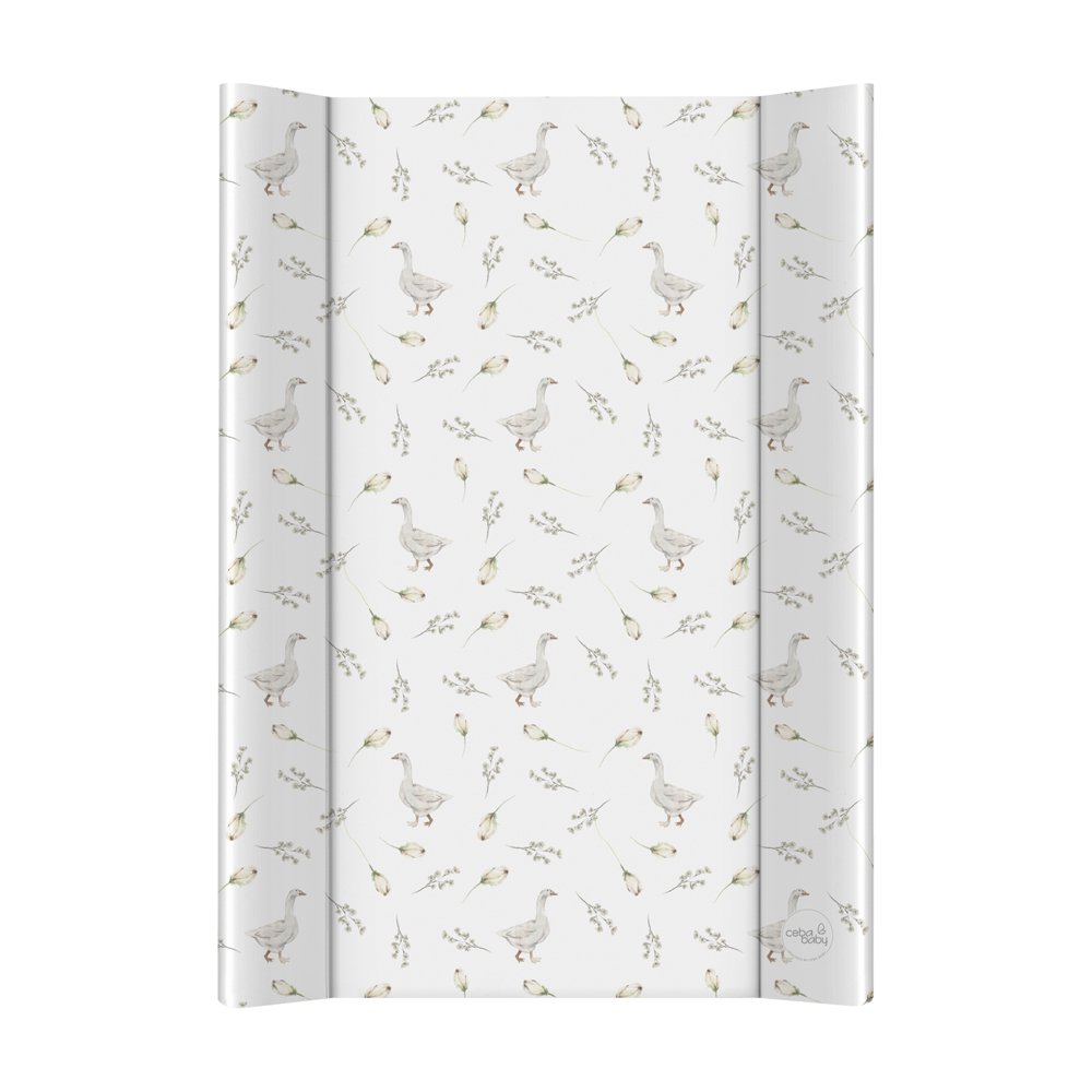 E-shop CEBA BABY Podložka prebaľovacia 2-hranná mäkká (50x70) Basic Goose