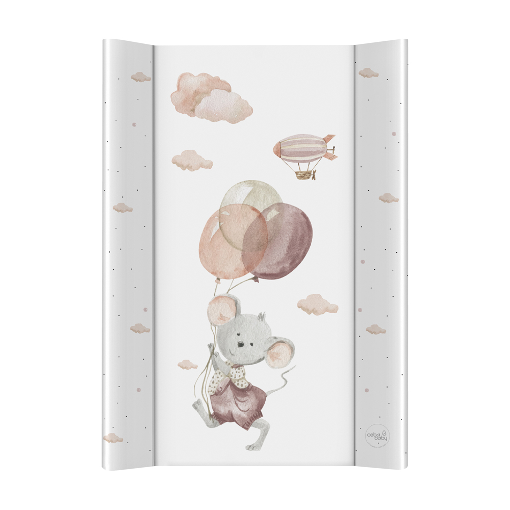 E-shop CEBA BABY Podložka prebaľovacia 2-hranná mäkká (50x70) Basic Mouse