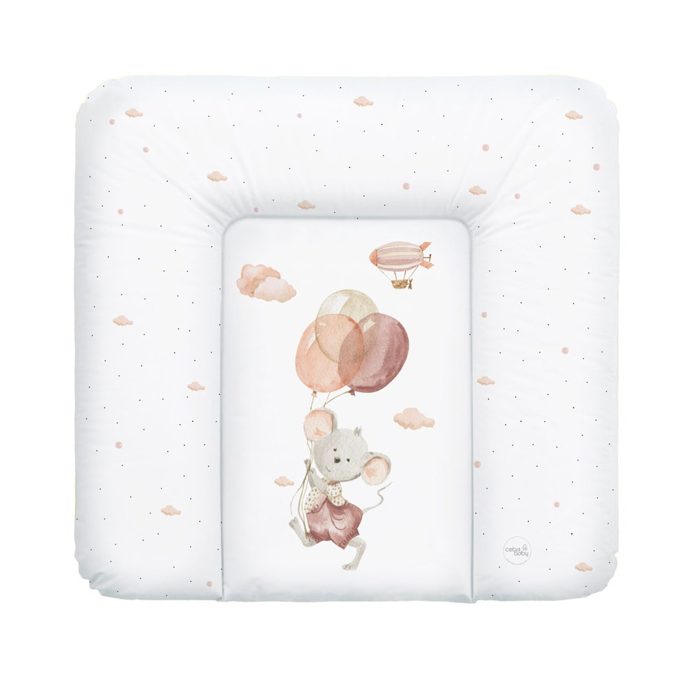 E-shop CEBA BABY Podložka prebaľovacia mäkká (75x72) Basic Mouse