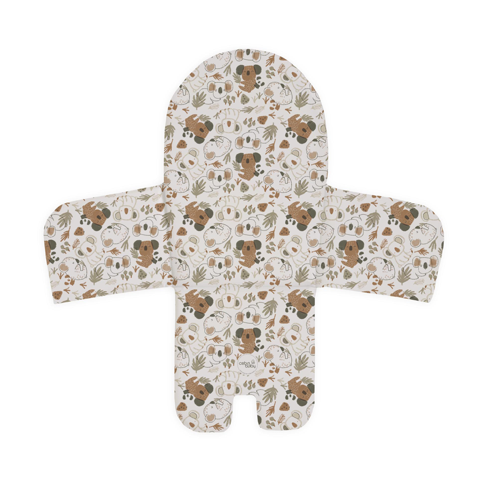 E-shop CEBA BABY Vložka do jedálenskej stoličky (38x28) Basic Koala