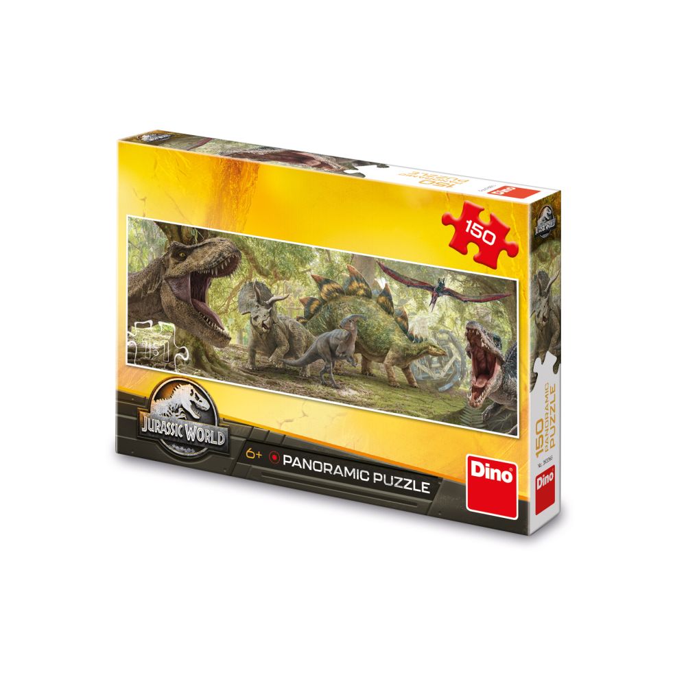 E-shop Dino JURSKÝ SVET 150 panoramic Puzzle