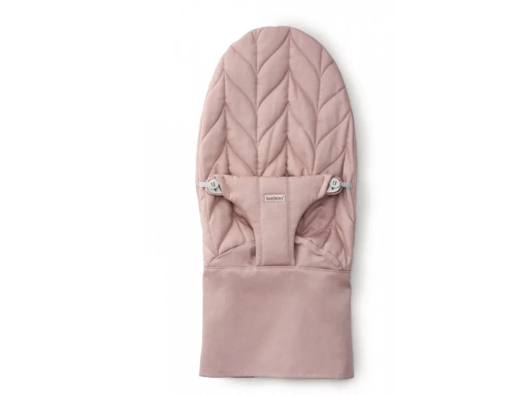 Baby Bjorn náhradný poťah na lehátko BLISS farba:dusty pink, varianta:petal woven
