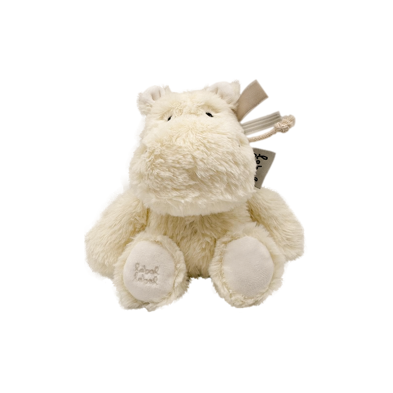 E-shop Label Label Plyšák hroch Harvey S - Ivory