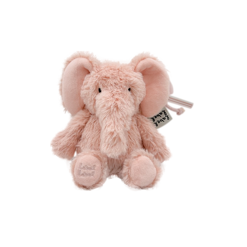 E-shop Label Label Plyšák slon Elly S - Pink