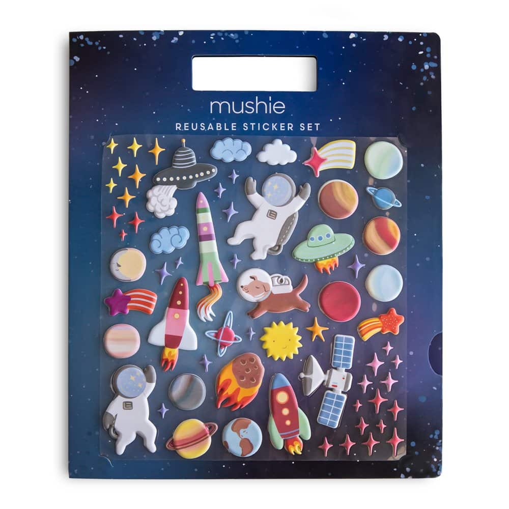 E-shop OPAKOVATEĽNE POUŽITEĽNÉ NÁLEPKY MUSHIE - SPACE