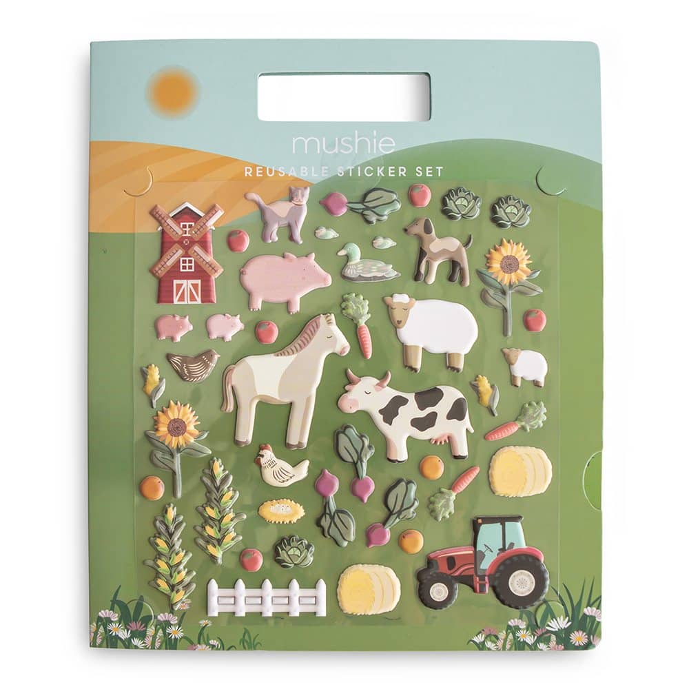 E-shop OPAKOVATEĽNE POUŽITEĽNÉ NÁLEPKY MUSHIE - FARM