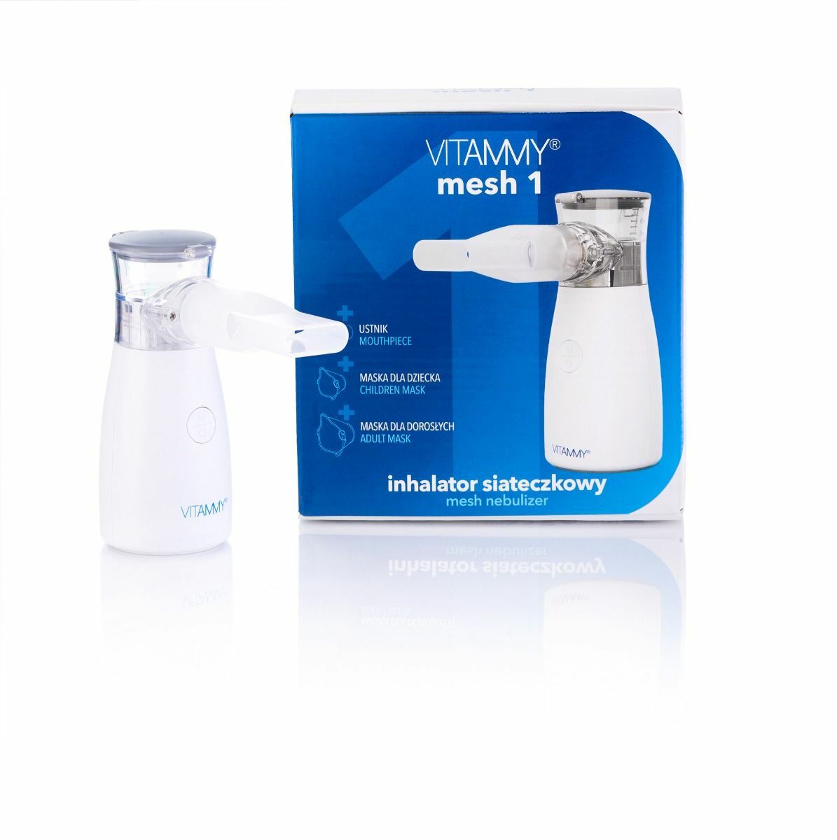 E-shop VITAMMY Mesh1 Membránový inhalátor
