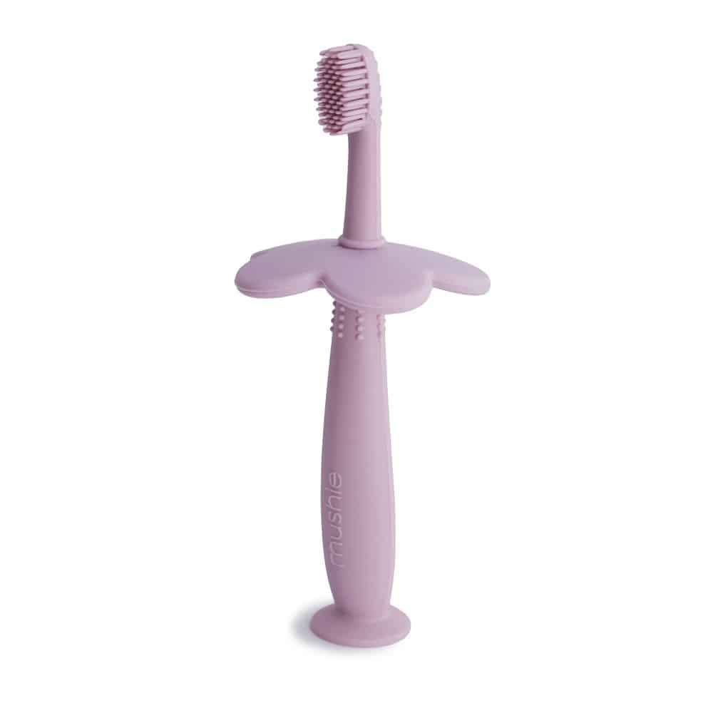 E-shop ZUBNÁ KEFKA KVIETOK MUSHIE - SOFT LILAC