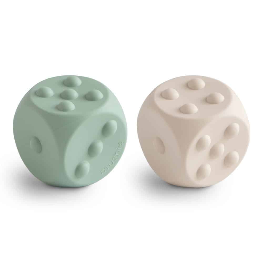 E-shop KOCKY S TLAČIDLAMI POP-IT MUSHIE - CAMBRIDGE BLUE/ SHIFTING SANDS