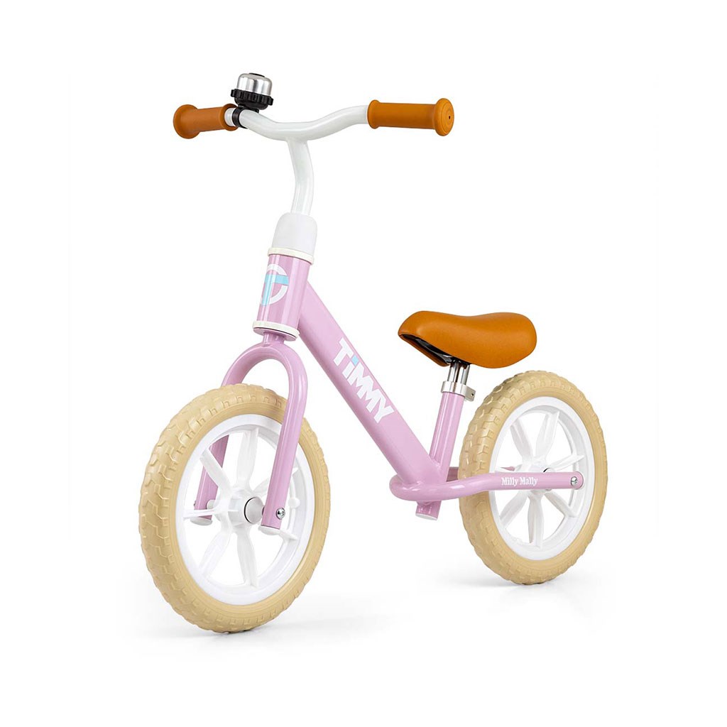 E-shop Detský balančný bicykel Milly Mally Timmy Pink - 56330