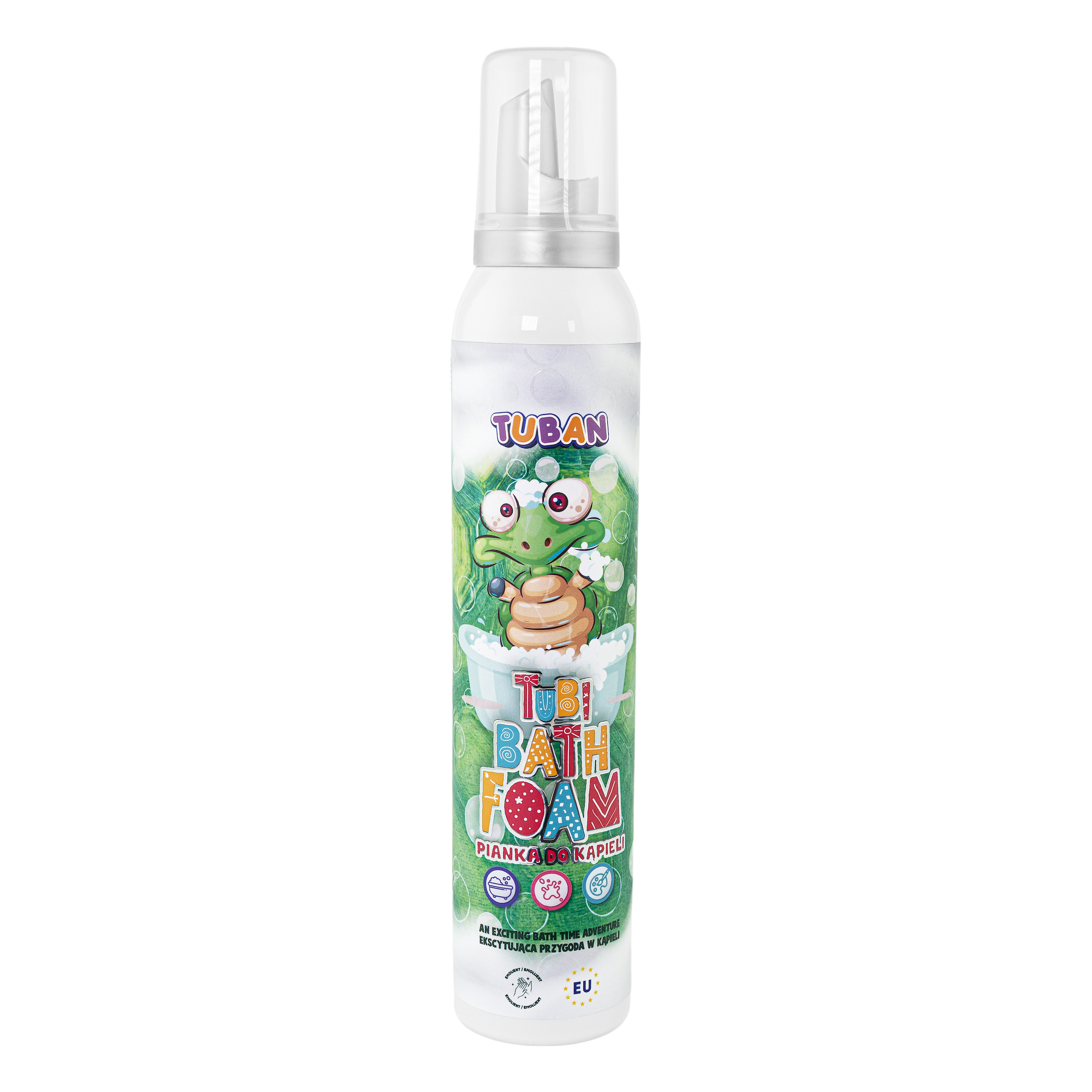 E-shop TUBAN Tubi Senzorická pena Zelená 200 ml