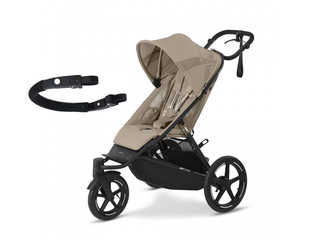 Cybex Avi Spin + madlo, almond beige