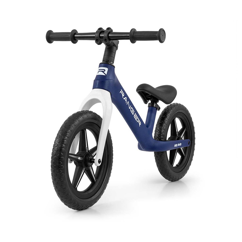 E-shop Detský balančný bicykel Milly Mally Ranger Flash Navy - 56532