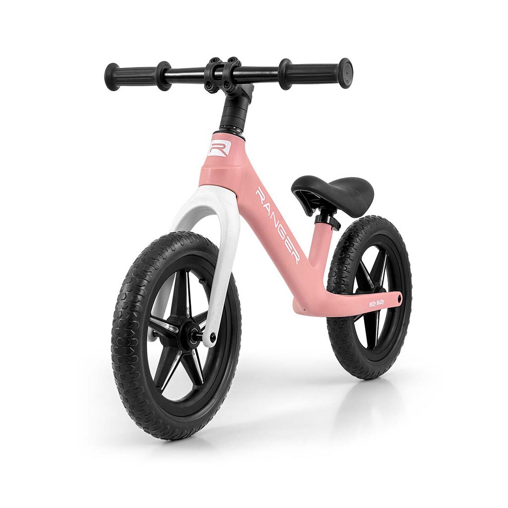 E-shop Detský balančný bicykel Milly Mally Ranger Flash Pink - 56534