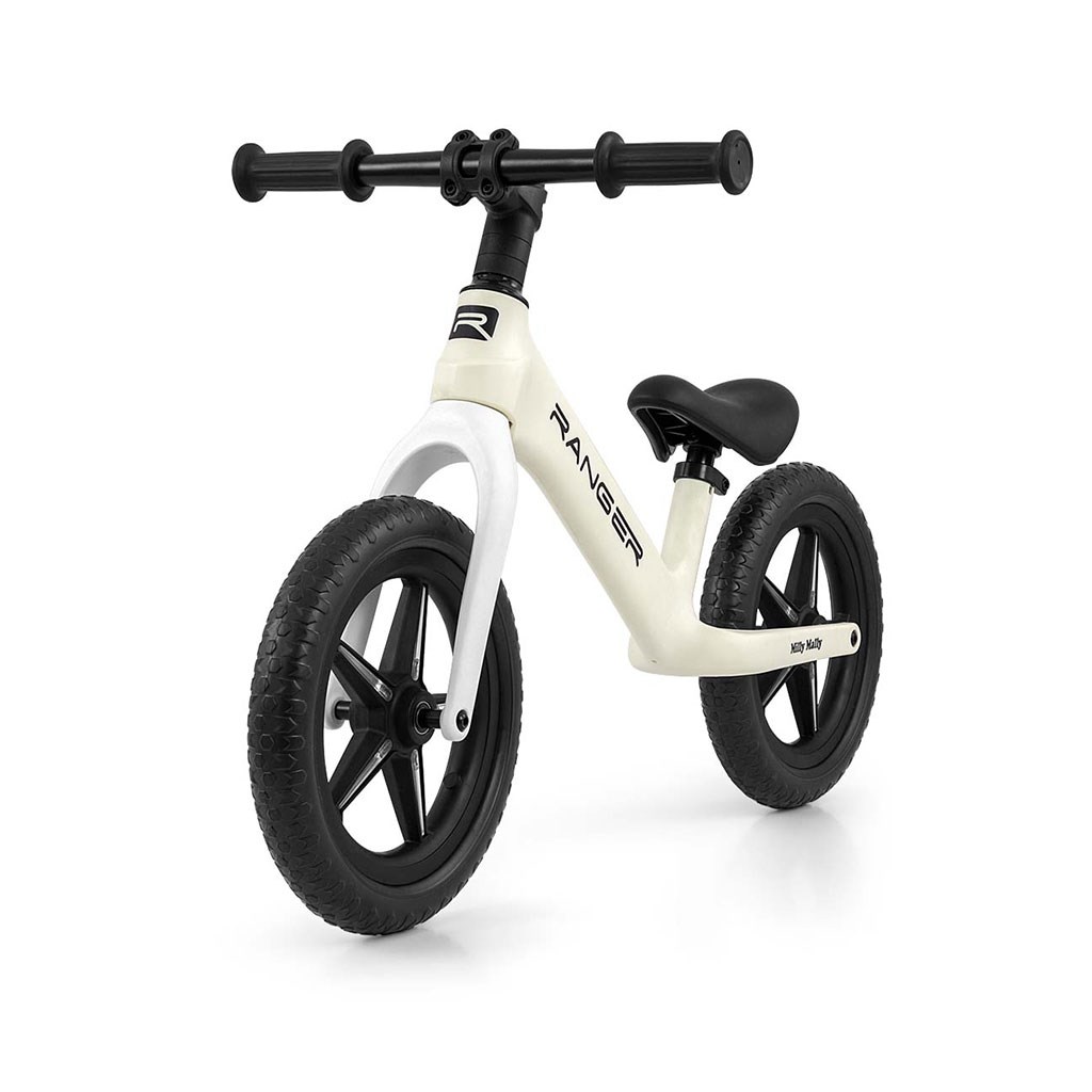 E-shop Detský balančný bicykel Milly Mally Ranger Flash White - 56535