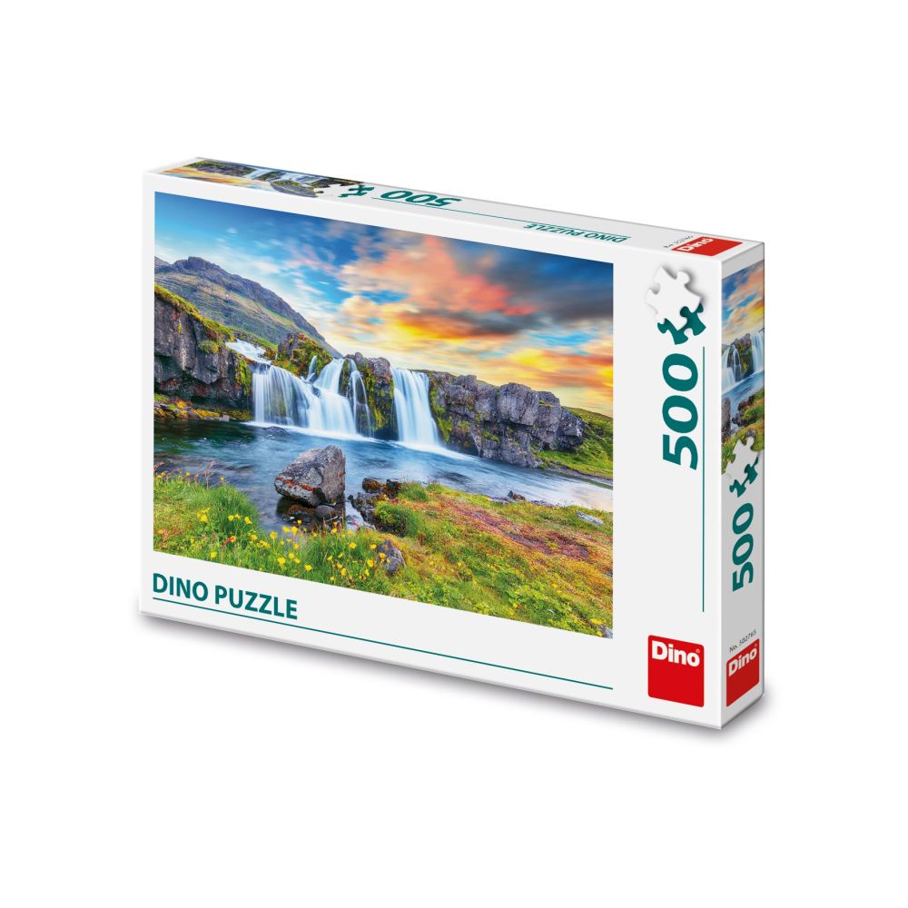 E-shop Dino ISLANDSKÝ VODOPÁD 500 Puzzle FSC