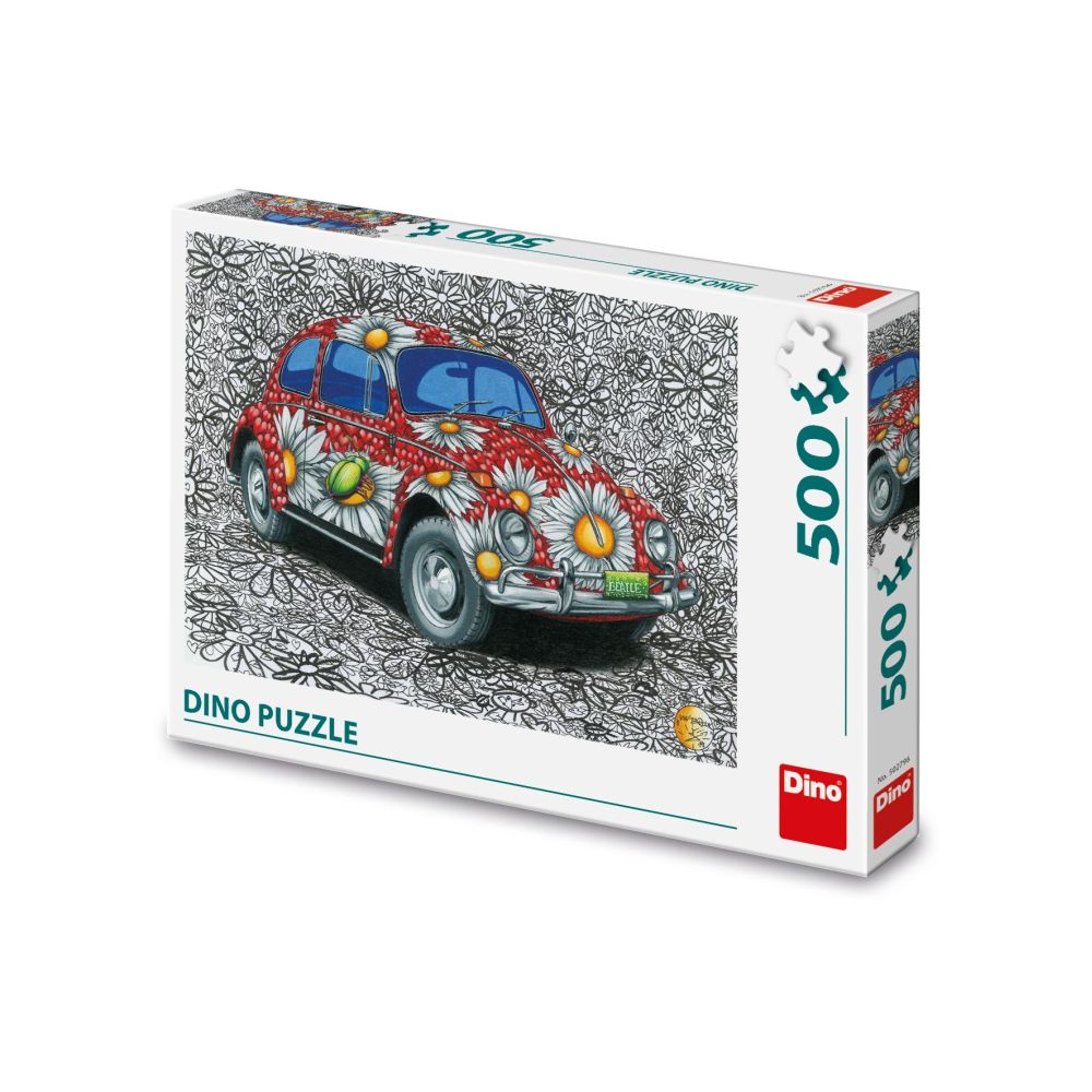 E-shop Dino MAĽOVANÝ VW BROUK 500 Puzzle