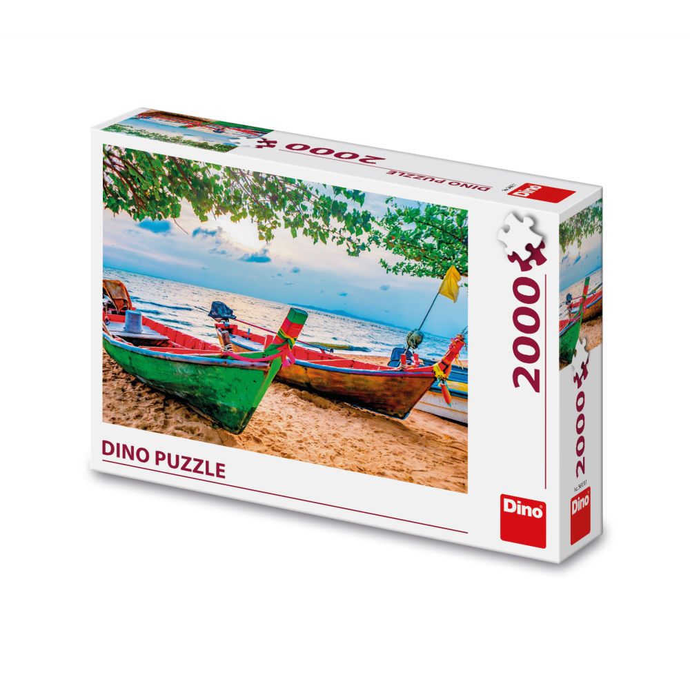 E-shop Dino RYBÁRSKE LOĎKY 2000 Puzzle