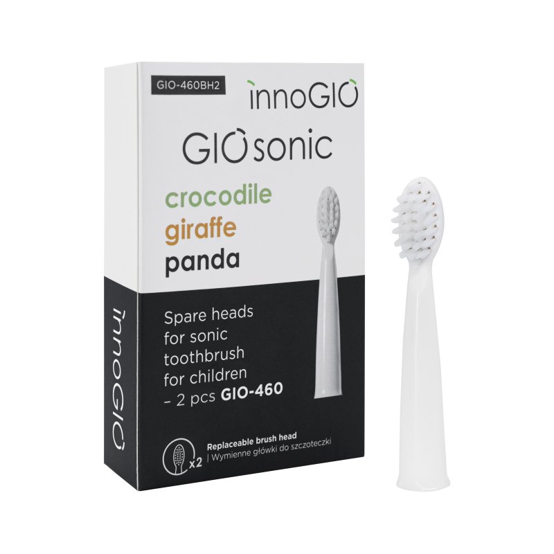 E-shop innoGIO Náhradné hlavice k sonickej kefke GIOSonic 2ks