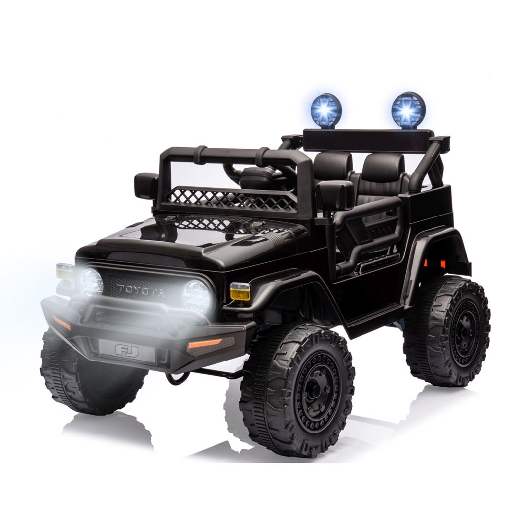 E-shop Elektrické autíčko Milly Mally Toyota FJ Cruiser Black - 56582