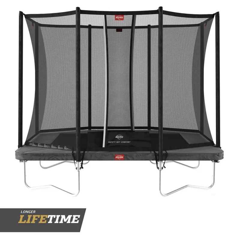 E-shop Berg Toys Berg Trampolína Ultim Favorit Regular 280 grey s ochrannou sieťou Comfort