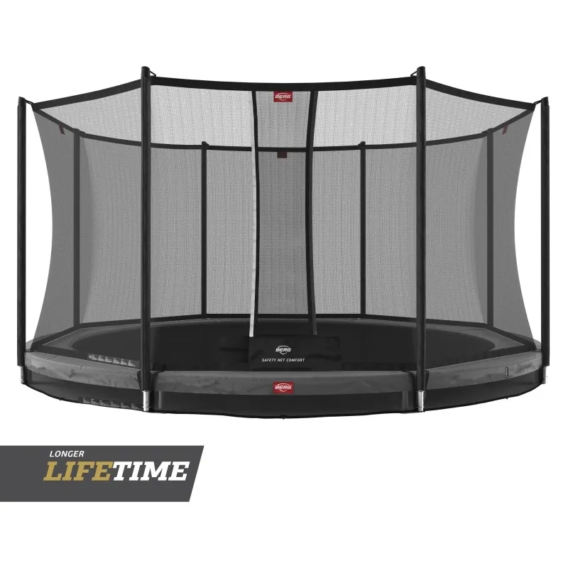 E-shop Berg Toys Berg Trampolína Favorit InGround 330 grey s ochrannou sieťou Comfort