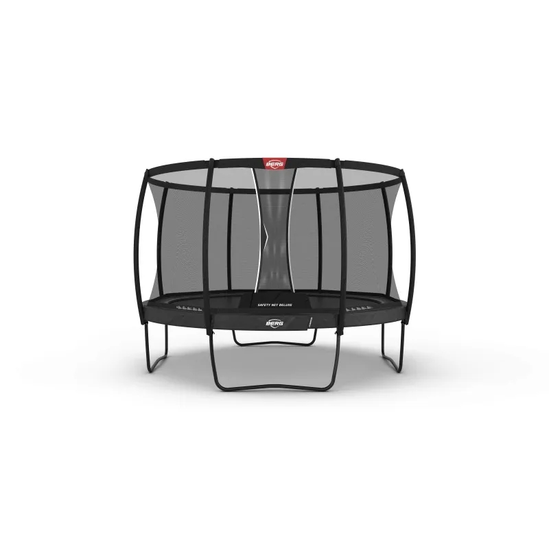 E-shop Berg Toys Berg Trampolína Champion Regular 380 grey s ochrannou sieťou Deluxe