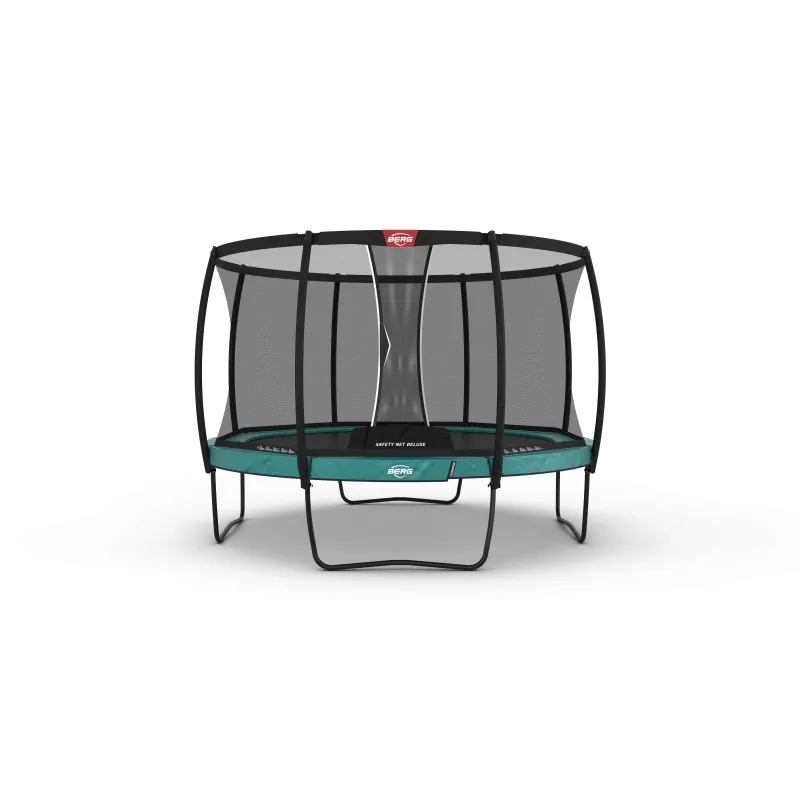 E-shop Berg Toys Berg Trampolína Champion Regular 380 green s ochrannou sieťou Deluxe