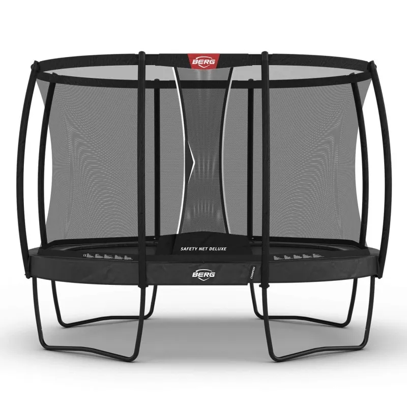 E-shop Berg Toys Berg Trampolína Grand Champion Regular 350 grey s ochrannou sieťou Deluxe
