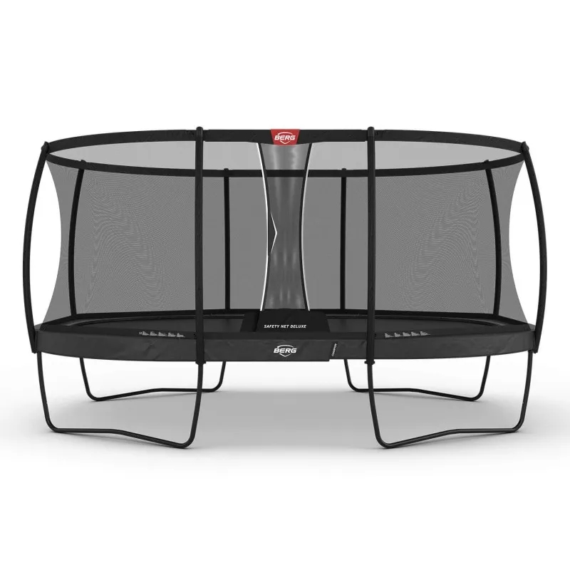 E-shop Berg Toys Berg Trampolína Grand Champion Regular 470 grey s ochrannou sieťou Deluxe
