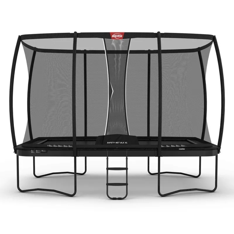Berg Trampolína Ultim Champion Regular 410 black s ochrannou sieťou Deluxe XL