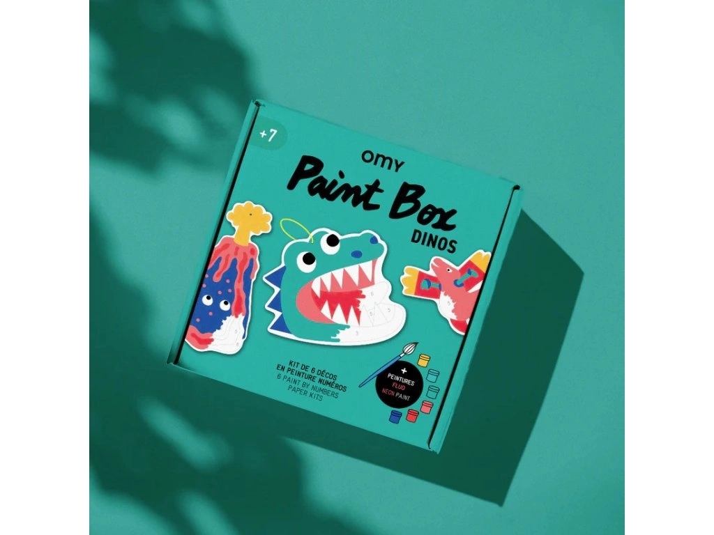 E-shop OMY Paint box DINOS