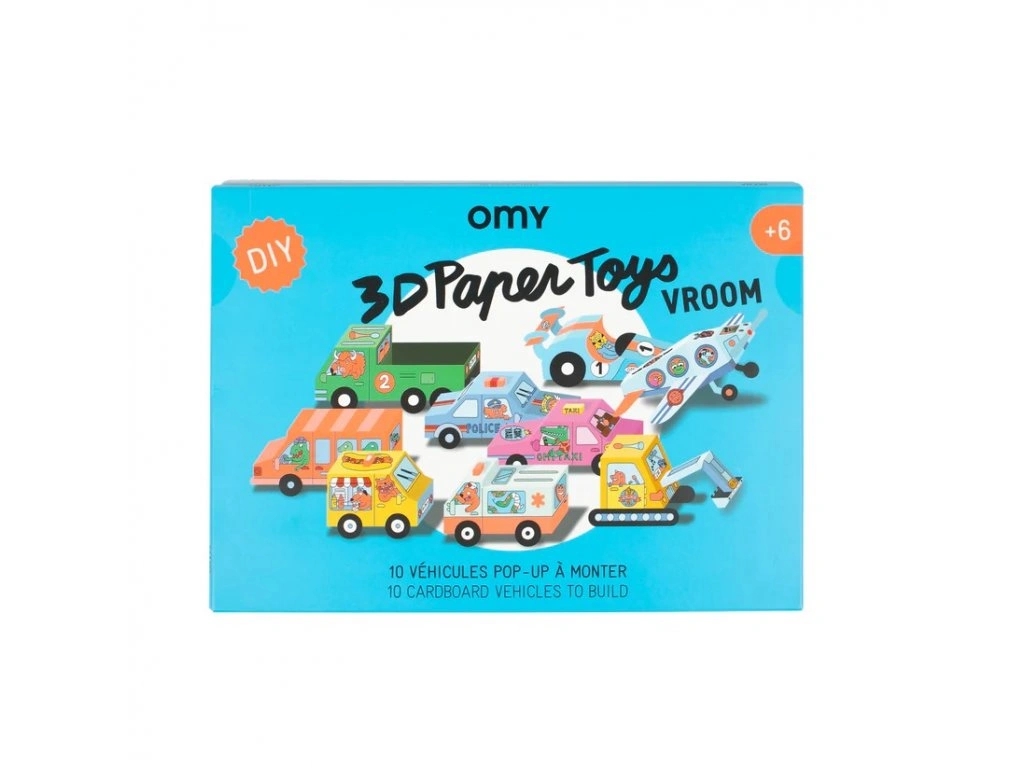 E-shop OMY Vroom autíčka