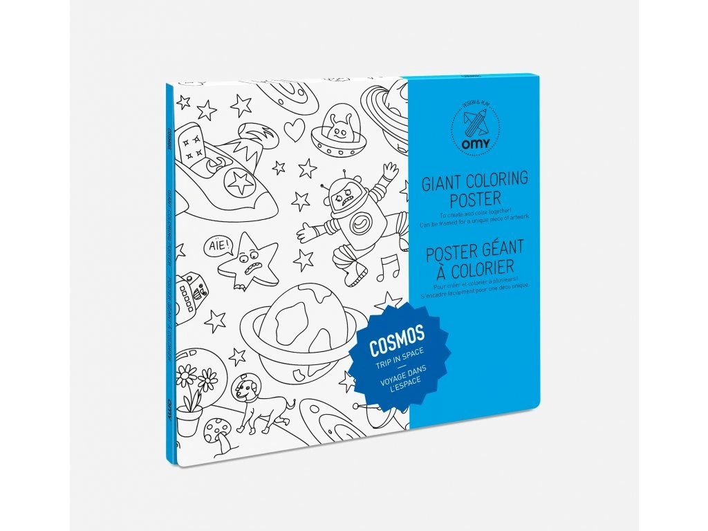 E-shop OMY Vyfarbovací plagát - COSMOS