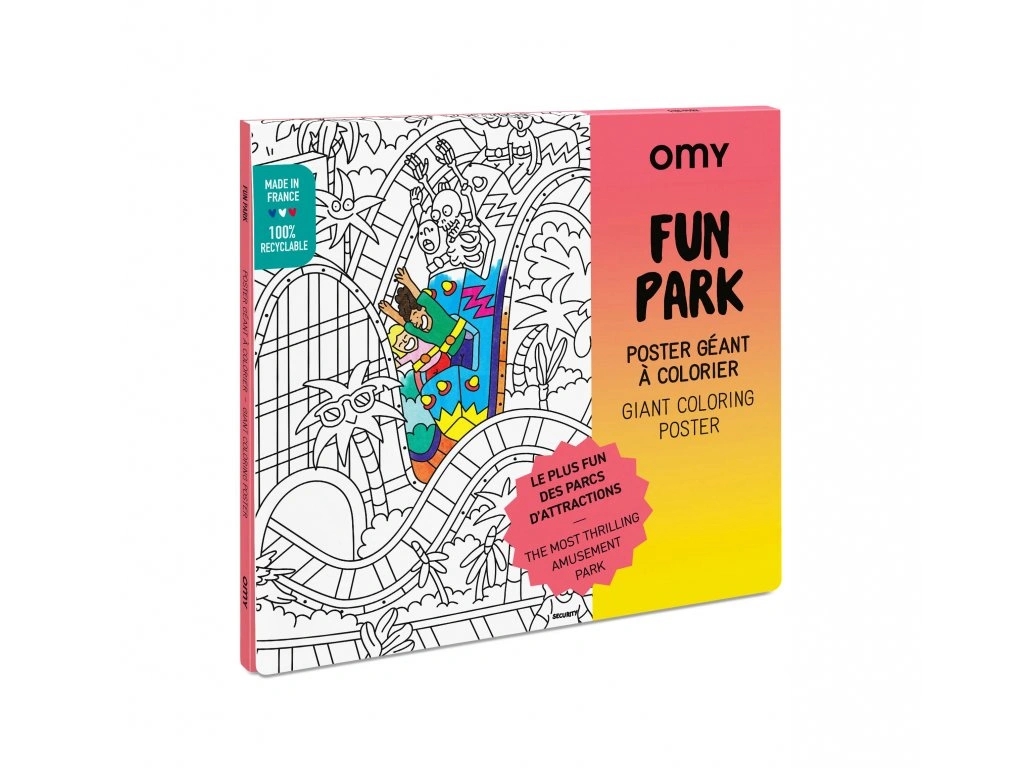 E-shop OMY Vyfarbovací plagát - FUN PARK