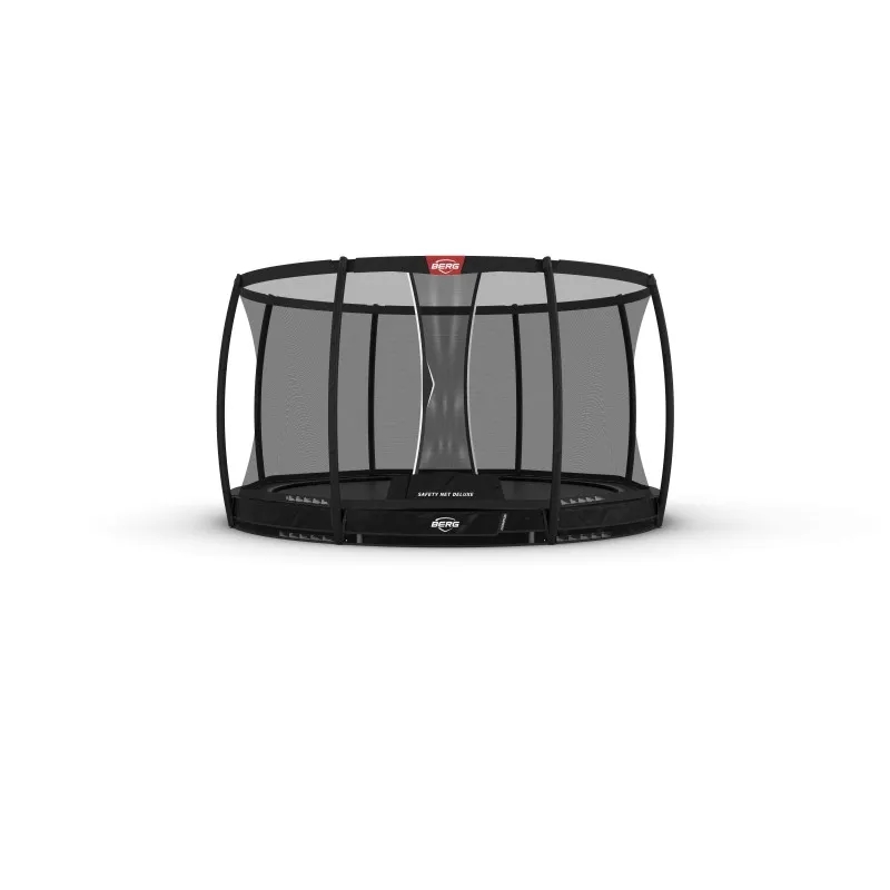 E-shop Berg Toys Berg Trampolína Champion InGround 380 black s ochrannou sieťou Deluxe