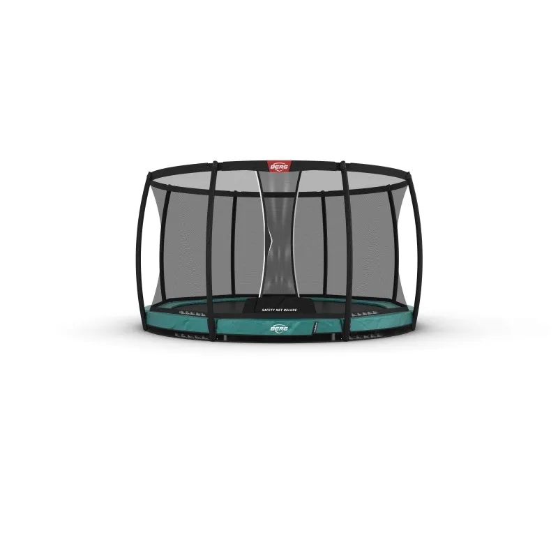 E-shop Berg Toys Berg Trampolína Champion InGround 380 green s ochrannou sieťou Deluxe