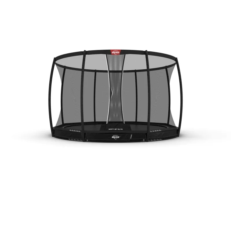 E-shop Berg Toys Berg Trampolína Champion InGround 430 black s ochrannou sieťou Deluxe XL