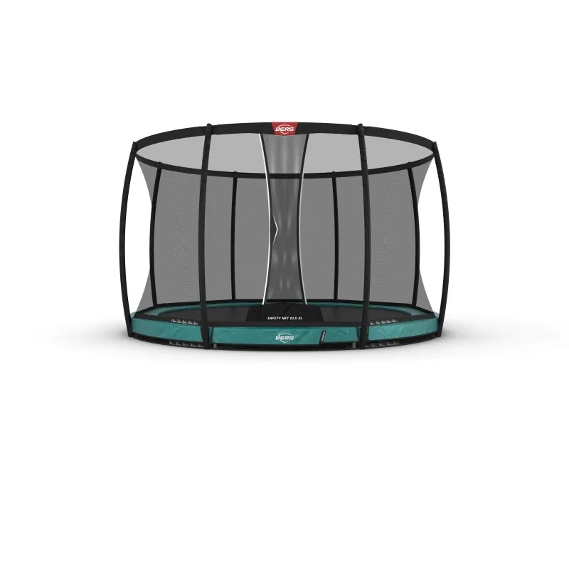 E-shop Berg Toys Berg Trampolína Champion InGround 430 green s ochrannou sieťou Deluxe XL