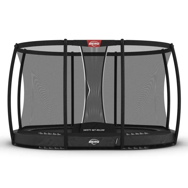 E-shop Berg Toys Berg Trampolína Grand Champion InGround 350 grey s ochrannou sieťou Deluxe