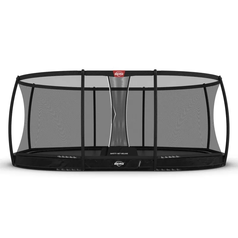 E-shop Berg Toys Berg Trampolína Grand Champion InGround 520 black s ochrannou sieťou Deluxe