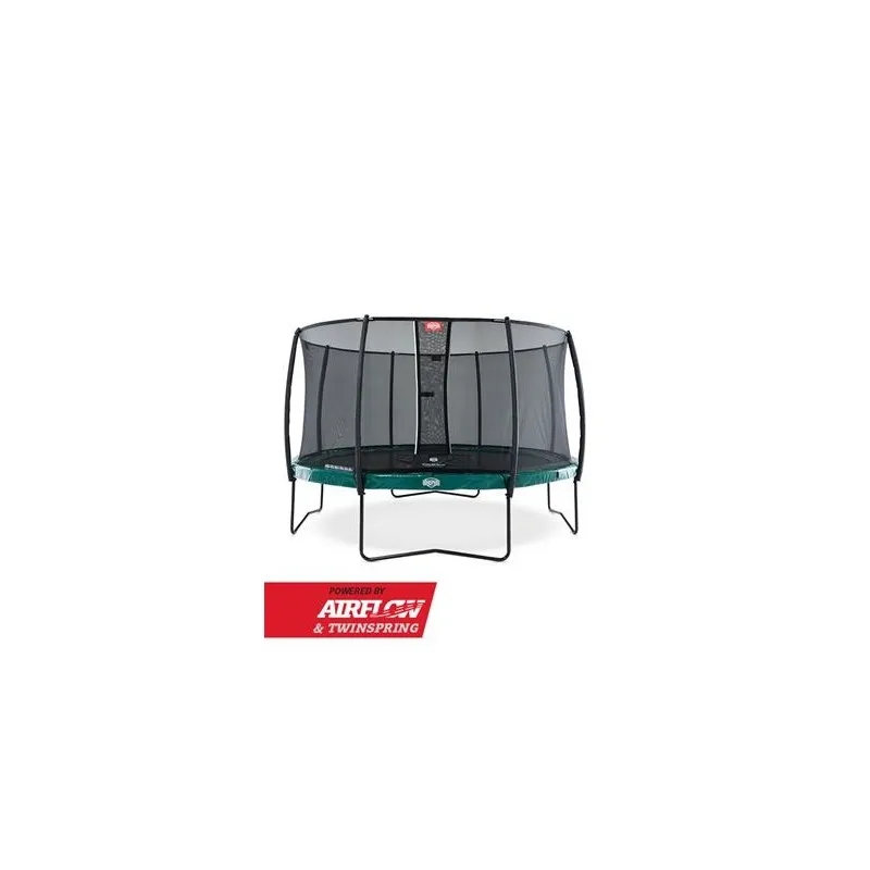 E-shop Berg Toys Berg Trampolína Elite Regular 330 green s ochrannou sieťou Deluxe