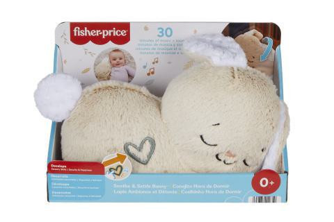 E-shop Mattel Fisher Price králiček s upokojujúcou hudbou