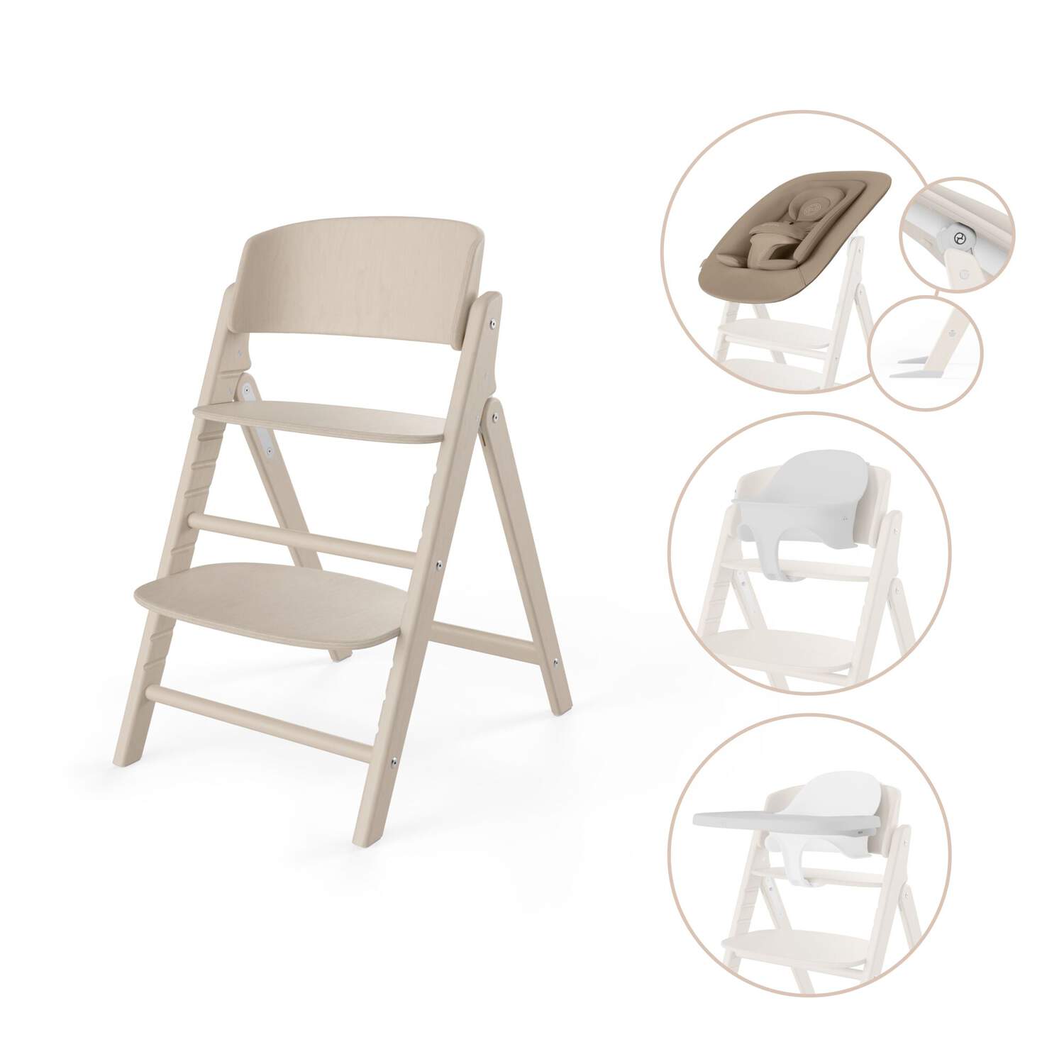 E-shop Cybex stolička Click&Fold 4v1 all natural