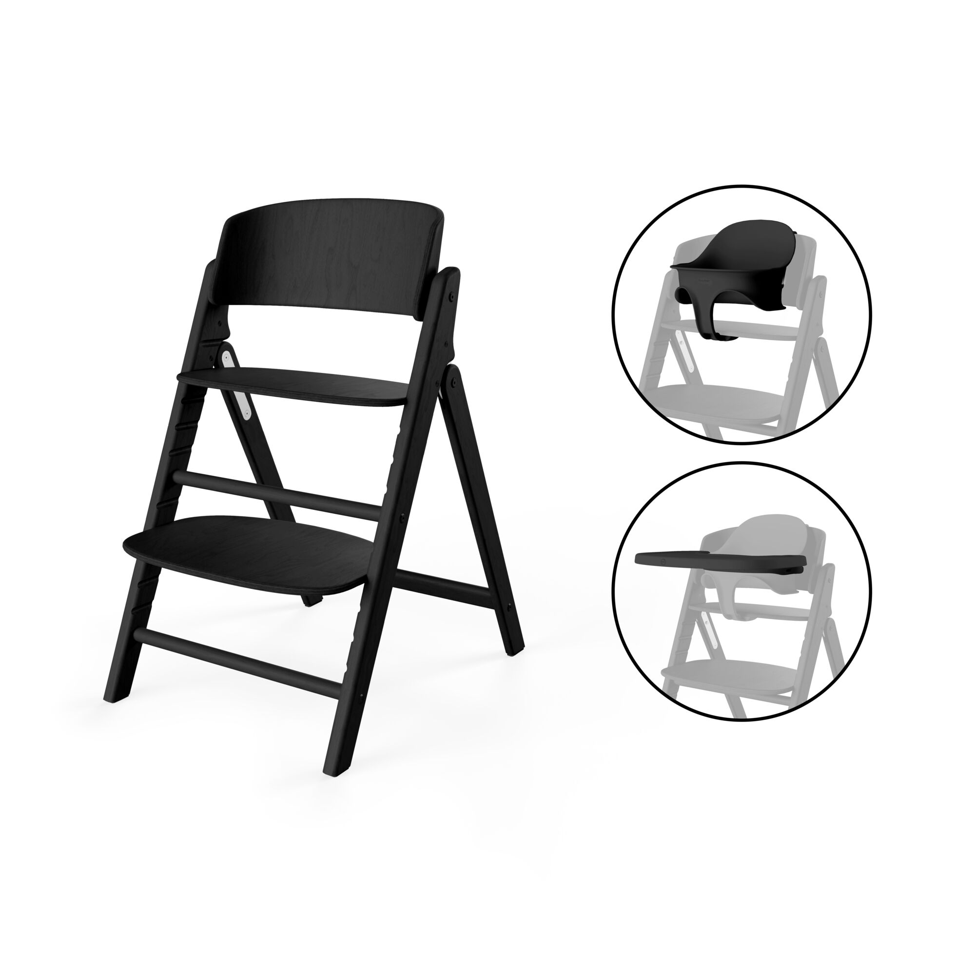 E-shop Cybex stolička Click&Fold 3v1 stunning black