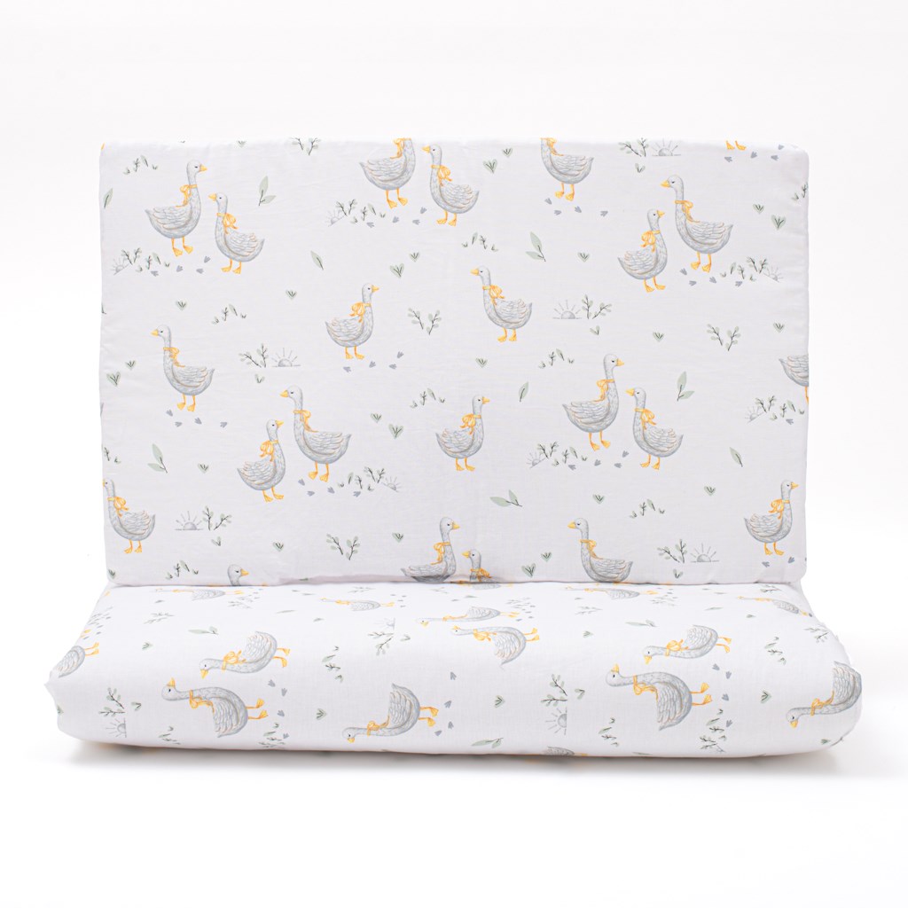 E-shop Bavlnený set do postieľky s výplňou New Baby Husičky 90x120 cm - 56523