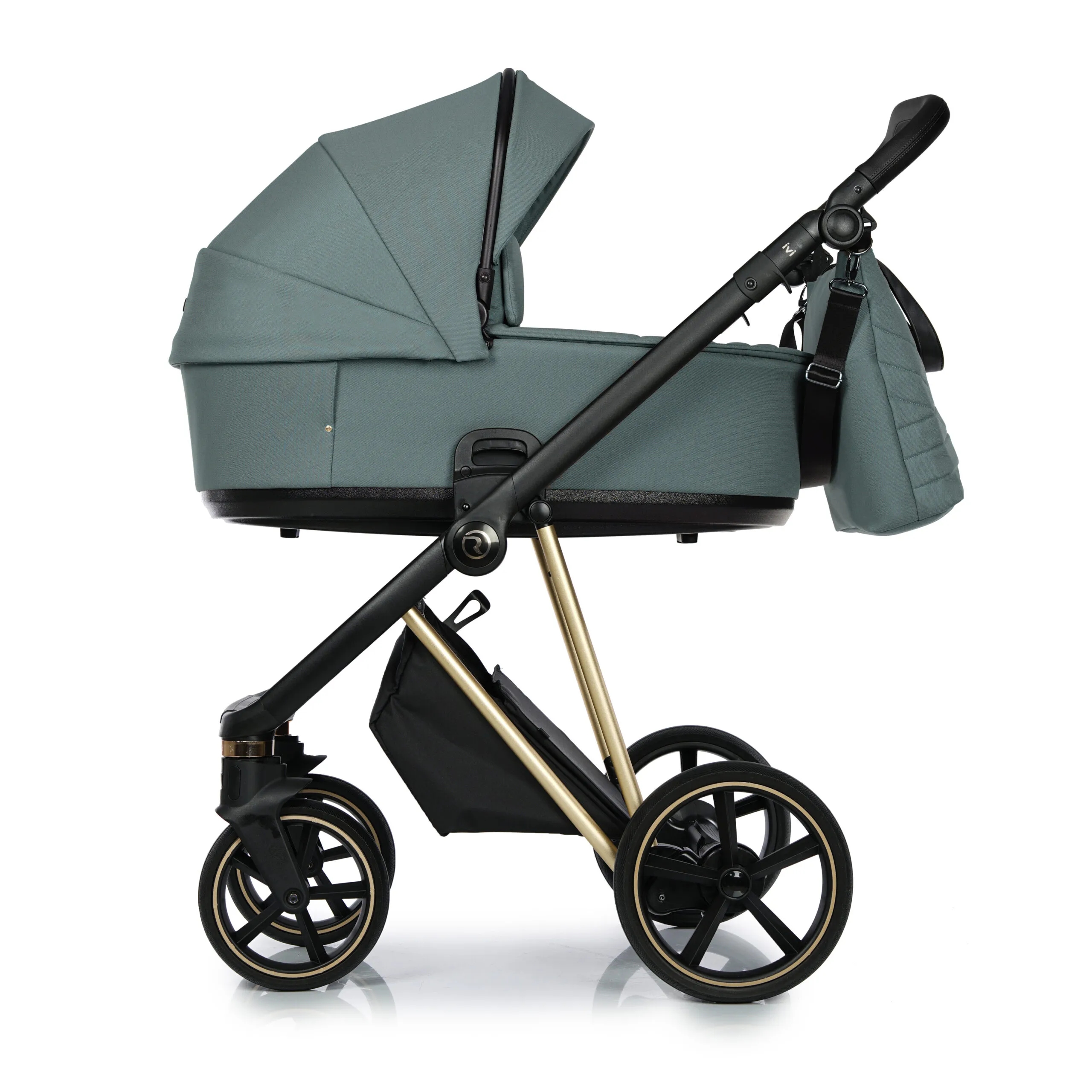E-shop Roan kombinovaný kočík IVI 2.0, pine green + darčeky ZDARMA