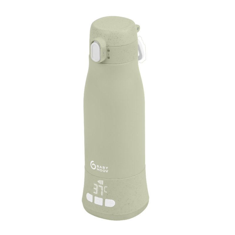 E-shop Babymoov Cestovný ohrievač Moov & Feed Sage Green